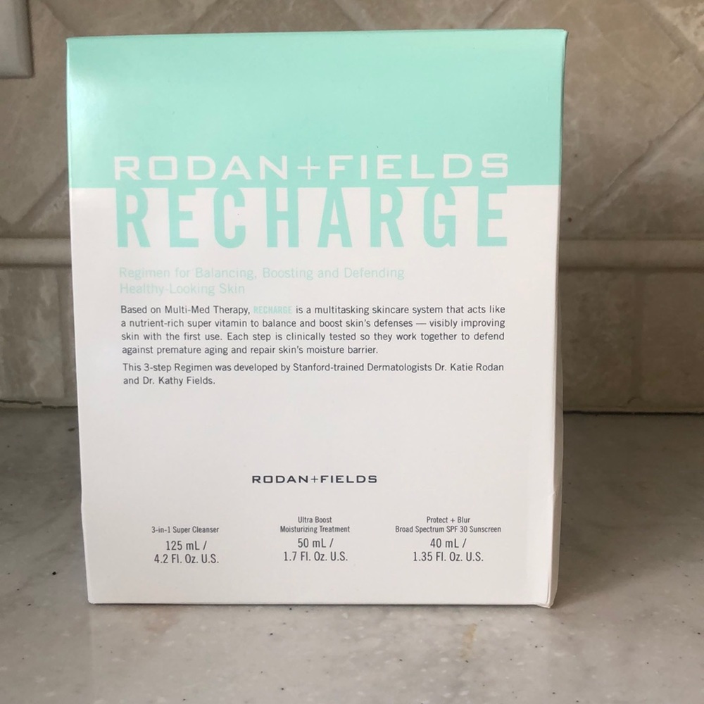 Rodan + fields Recharge regimen